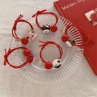Ox Red String Hair Tie