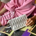Chain-strap Flap Quilted Cross Bag
