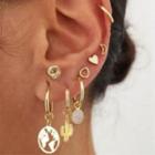 Set: Earring Set - Gold - One Size