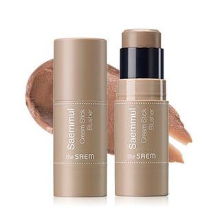 The Saem - Saemmul Cream Stick Blusher (#br02 Coffee Smoothie)