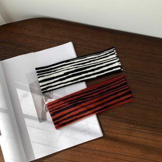 Zebra Print Face Wash Headband