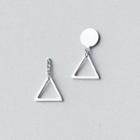 925 Sterling Silvertriangle Earrings