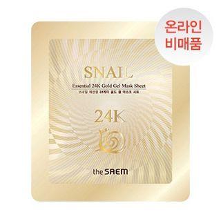 The Saem - Snail Essential 24k Gold Gel Mask Sheet 1pc