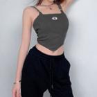 Asymmetrical Cropped Camisole Top