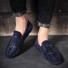 Cross Embroidered Loafers