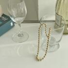 Ball-chain Necklace Gold - One Size