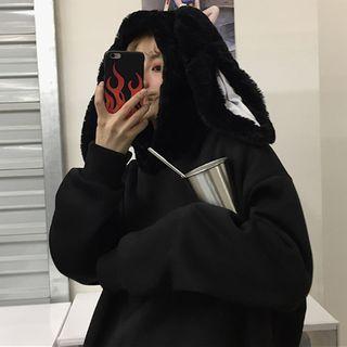 Rabbit Earring Hoodie