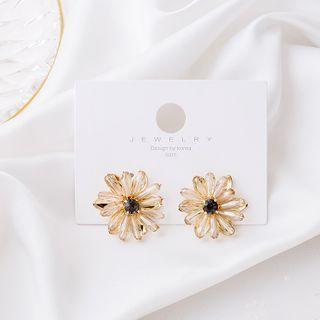 Flower Earring 1 Pair - E2899 - As Shown In Figure - One Size