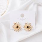 Flower Earring 1 Pair - E2899 - As Shown In Figure - One Size