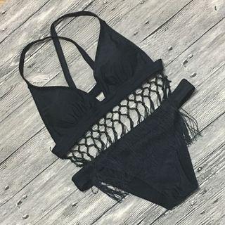 Fringed Plain Bikini