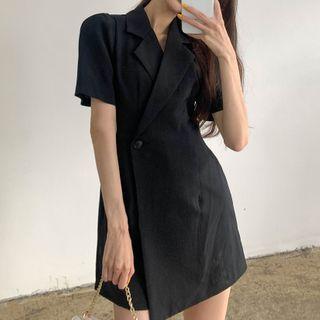 Wrap Short-sleeve Playsuit