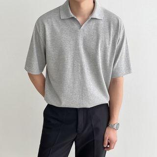 Boxy-fit Cotton Polo Shirt