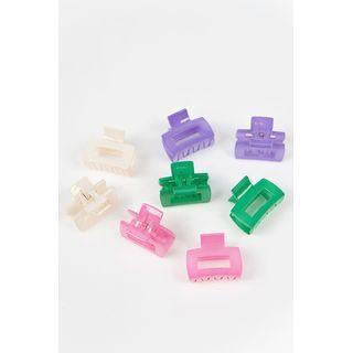 Set Of 2: Colored Mini Hair Claw
