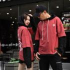 Mock Two-piece Couple Matching Hoodie