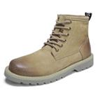 Genuine Leather Lace-up Work Boots