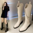 Chain Strap Tall Boots