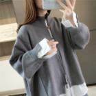 Mock Two-piece Zipped Jacket