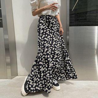 Daisy Maxi Sway Skirt Black - One Size