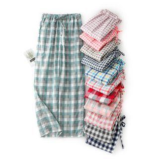 Couple Matching Plaid Lounge Pants (various Designs)