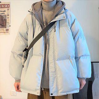 Mock Two-piece Padded Parka