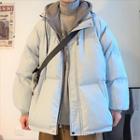 Mock Two-piece Padded Parka