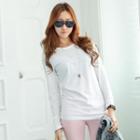 Colored Round-neck T-shirt
