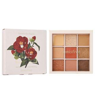 Innisfree - Camellia Eye Palette Jeju Color Picker Camellia Edition 8g