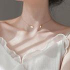 925 Sterling Silver Tag Choker As Shown In Figure - One Size