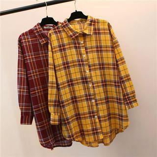 Plaid Oversize Shirt