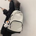 Nylon Zip Backpack / Bag Charm / Set