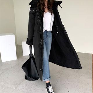 Fleece-lined Reversible Parka