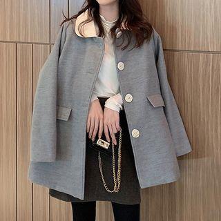 Collared Color Panel Jacket