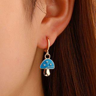 Mushroom Alloy Earring