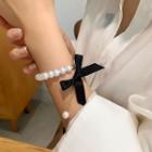 Faux Pearl Bracelet 1pc - A - White - One Size