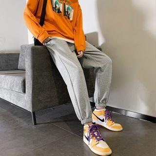 High-waist Crop Sweatpants