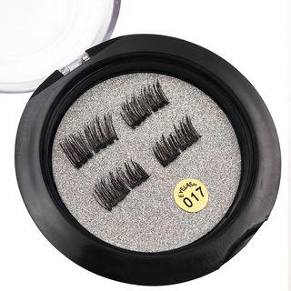 Magnetic False Eyelashes 017 - Black - One Size