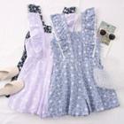 Eyelet Embroidered Wide-leg Playsuit