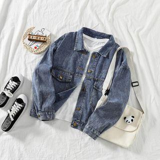 Pocket Detail Jacket As Shown In Figure - One Size