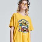 Cartoon Printed Short-sleeved T-shirt