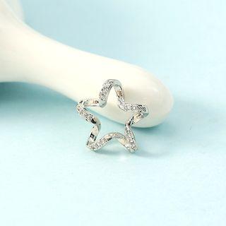 Star Sterling Silver Pendant Pendant - Silver - One Size