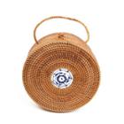 Round Woven Tote Bag