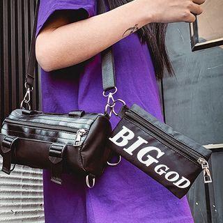 Set: Crossbody Bag + Lettering Pouch