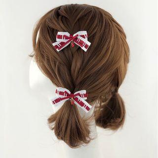 Woven Bow Hair Clip