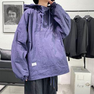 Long Sleeve Applique Plain Hoodie