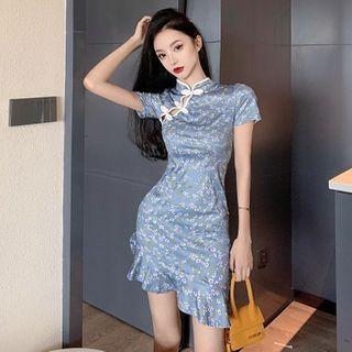 Fishtail Split Cheongsam Dress