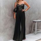 Loose-fit Striped Jumpsuit