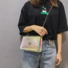 Twist-lock Iridescent Shoulder Bag Multicolor - One Size