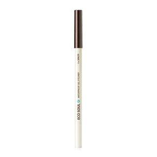 The Saem - Eco Soul Powerproof Gel Eyeliner (#02 Hot Tanning Brown)