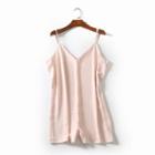 Spaghetti Strap Chiffon Playsuit