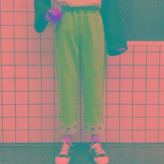 Strawberry Embroidered Straight Leg Jeans